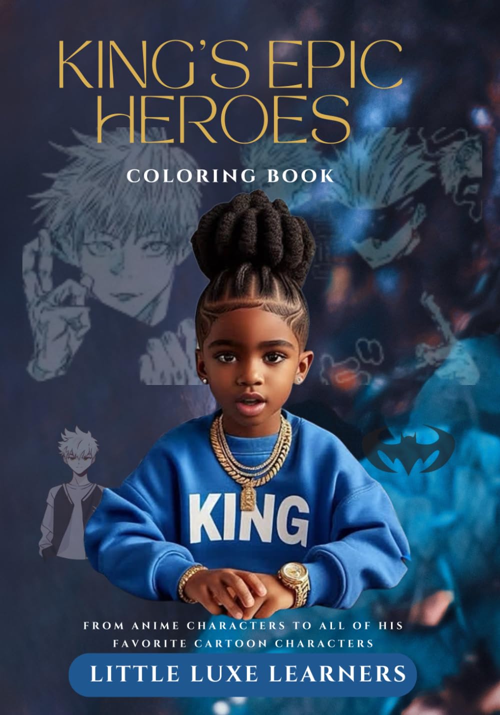 King's Epic Heros Coloring Book