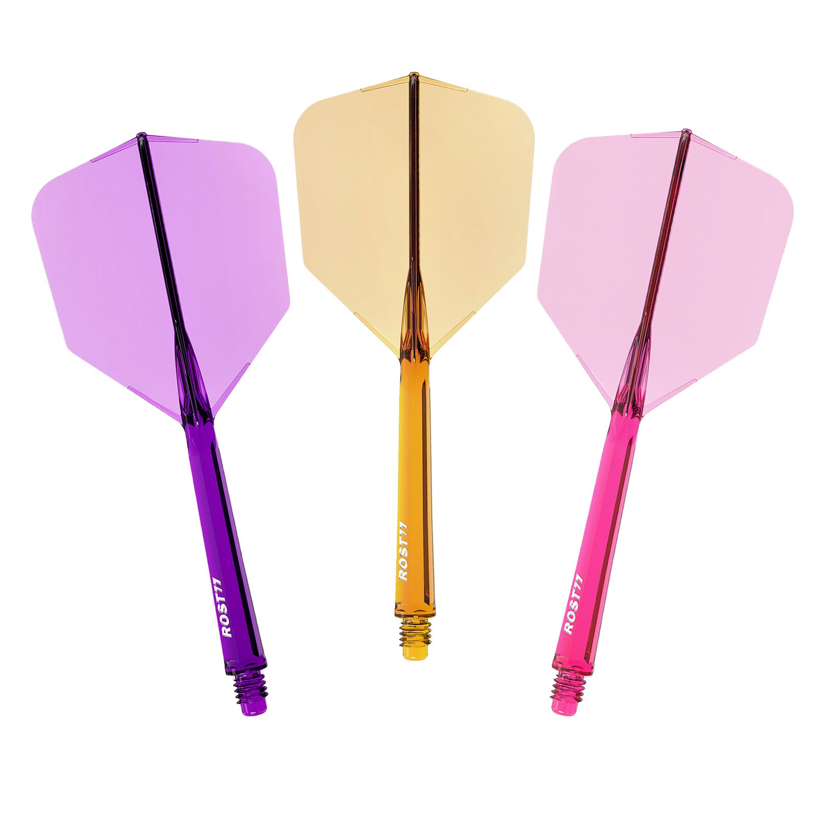 CUESOUL ROST 77 Integrated Dart Shaft and Flight Big Wing Shape,Set of 3
