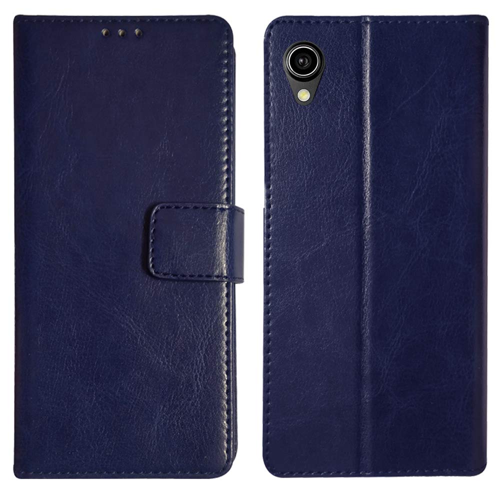 METOO Leather FLIP Cover for Vivo 1820 FLIP Cover :: FLIP Cover Vivo 1820 1908 flip Cover (Blue) (B08ZSZN5JX) Amazon Price History, Amazon Price Tracker