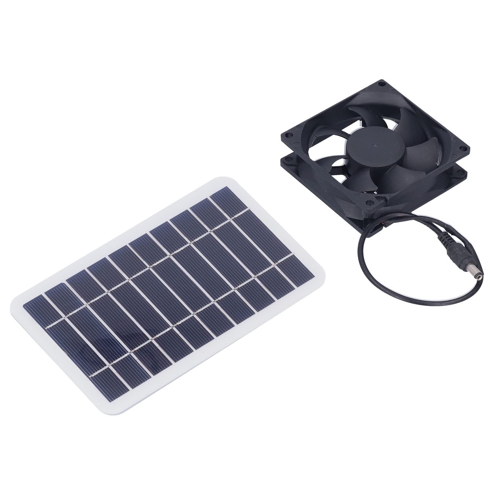 2.5W Efficient Solar Panel Fan for Outdoor Activities Charging MP3 Phones Suit for Hiking Camping Mountaineering