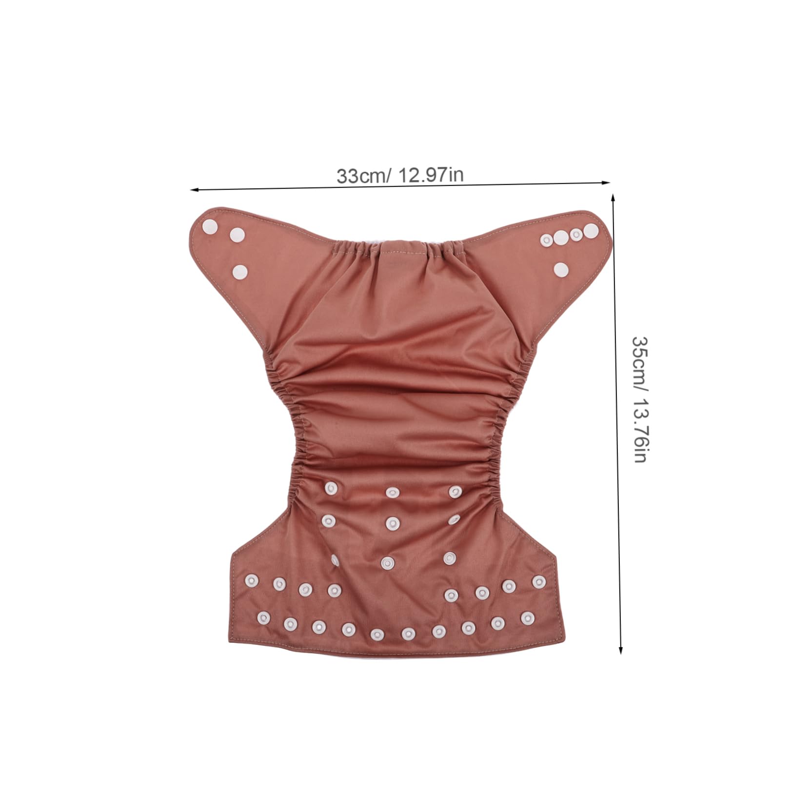 Beatifufu Washable Reusable Baby Cloth Diapers Leakproof Soft Breathable for Toddlers Newborns