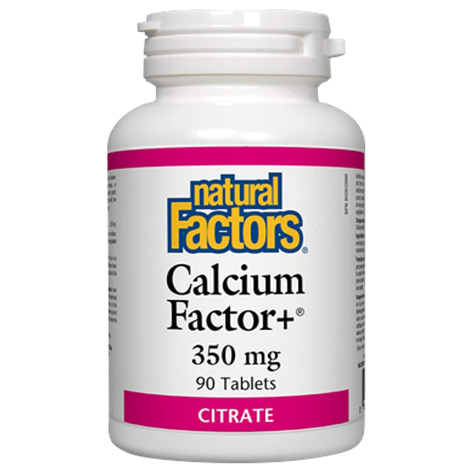 Natural Factors Calcium Factor 350 Mg 90 Tablets