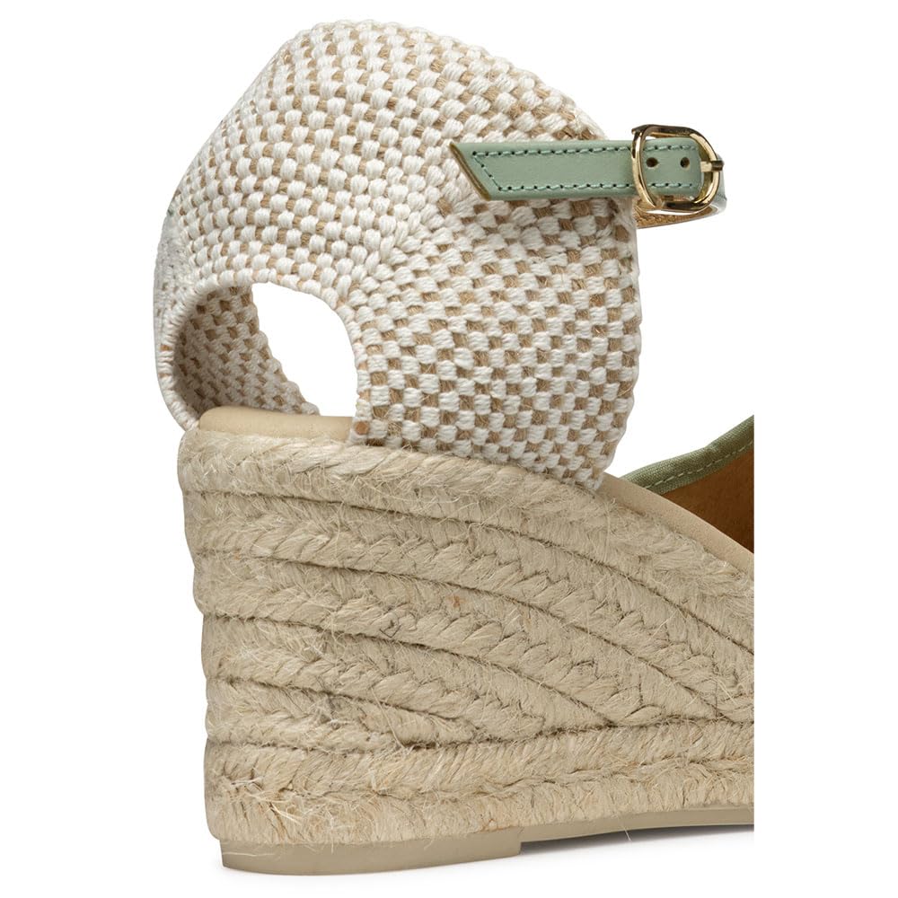 Geox D Gelsa Low E Sandalia de cuñaMujer