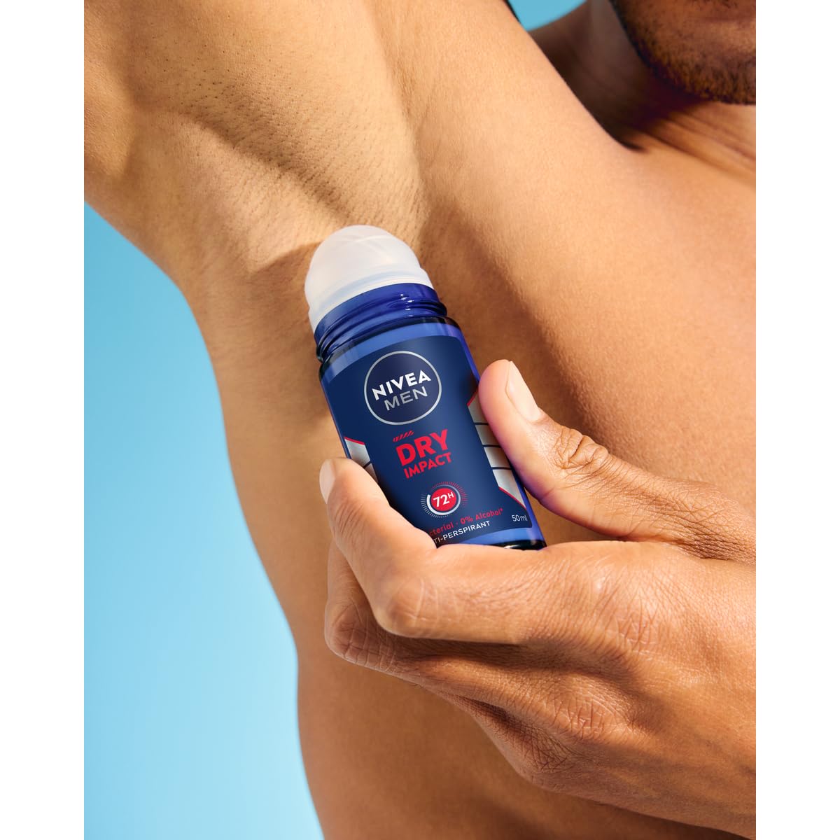 NIVEA MEN Dry Impact antyperspirant w kulce 72H, 2x50ml
