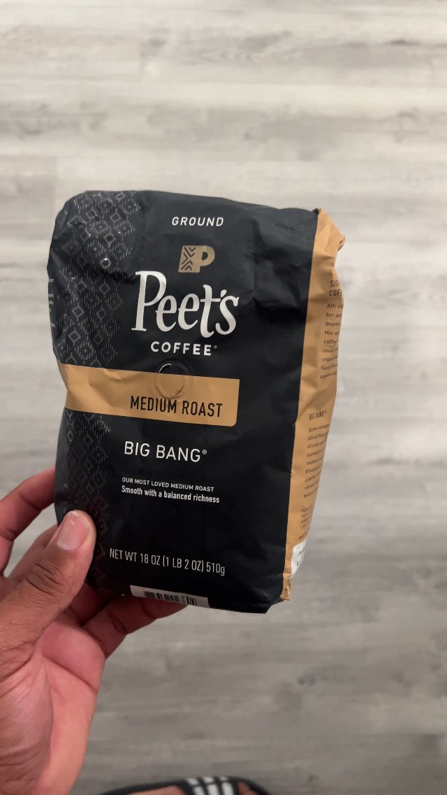 Watch A Great Ground Coffee- Peet's Coffee Big Bang Med Roast on