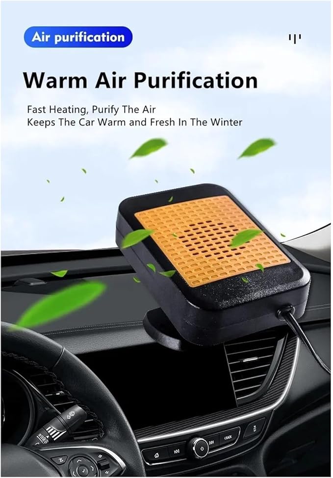 Calefactor Eléctrico Portátil Convector 12V 200W miniatura 9