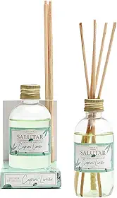 Aromatizador de Ambiente Capim-Limão 165 ml Difusor com 5 Varetas, Salutar