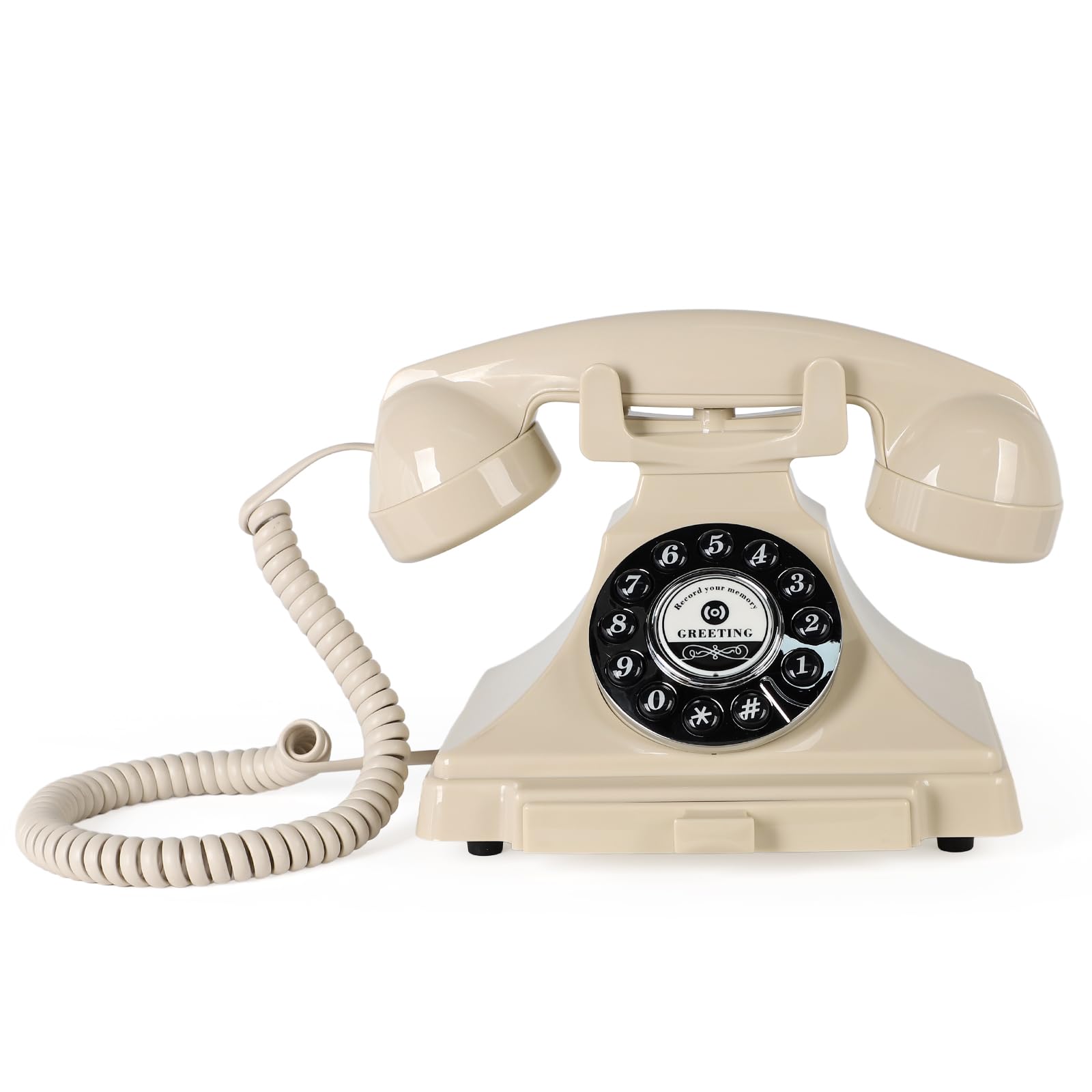 W-JIAJIEBTHAudio Guest Book for Wedding - Guest Book Telephone Record Customized Voice Message for Your Wedding Party