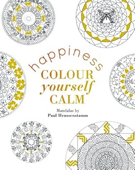 Hardcover Colour Yourself Calm: Happiness Book