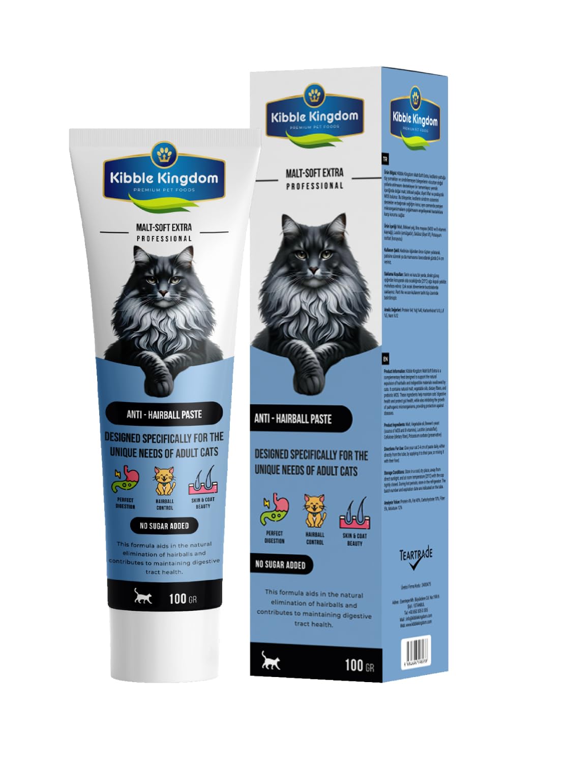 Cats Malt-Soft Extra Anti Hairball Paste 100 G
