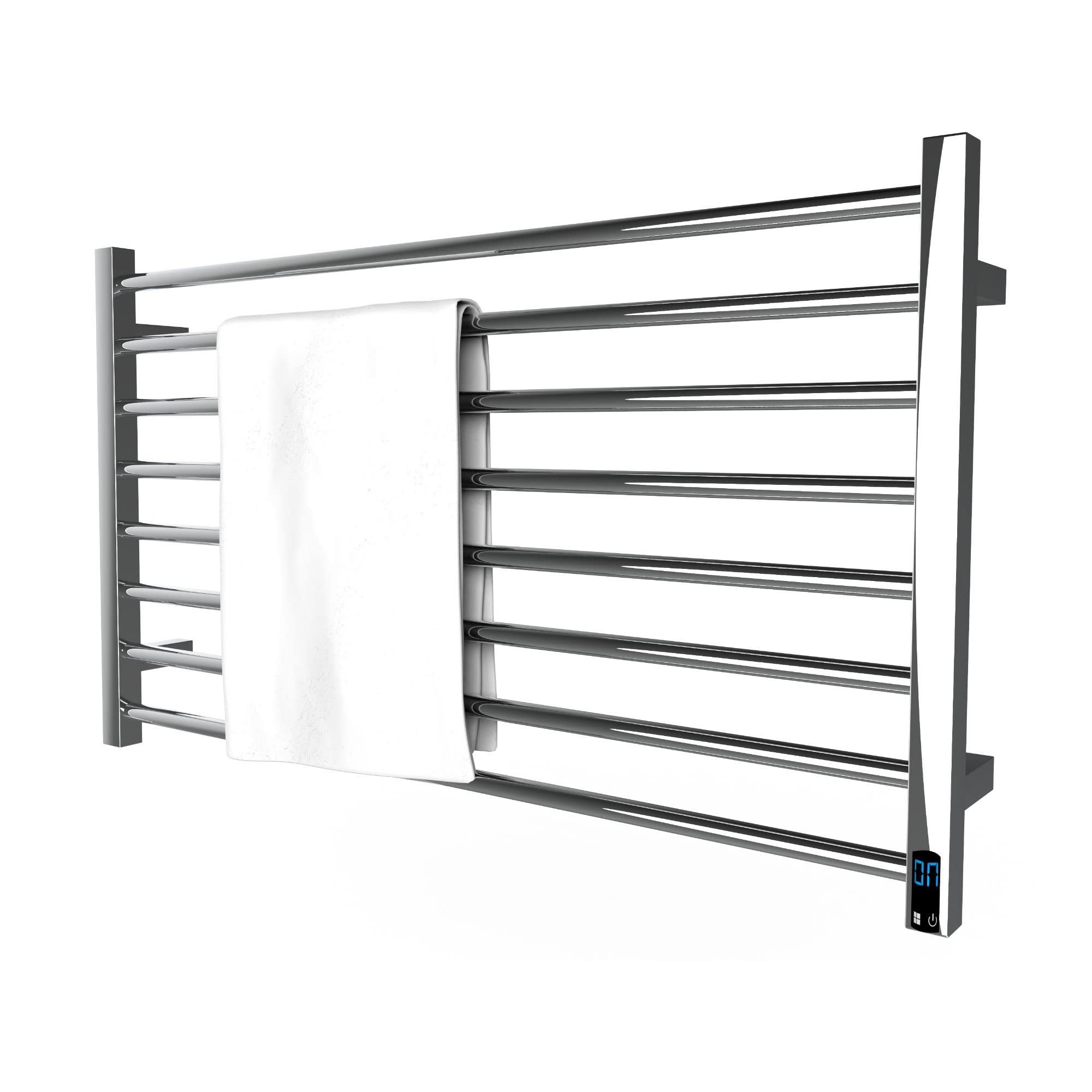 bbee.tech Heated Towel Rack, Towel Warmer with Timer, Wall Mounted hot