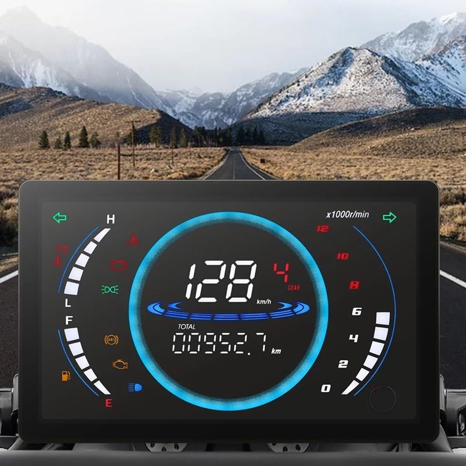 デジタルオドメーター オートバイデジタル計器デジタルスピード