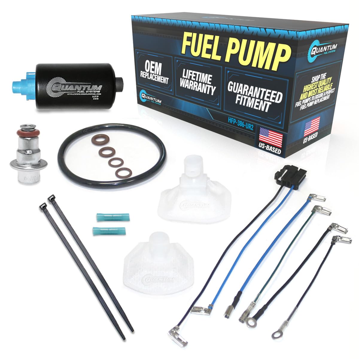 QFS OEM In-Tank Fuel Pump Replacement for Kawasaki Concours 14