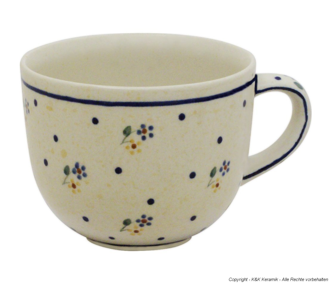 Tasse à cappuccino 0.35l en céramique Bunzlauer pour vos matins