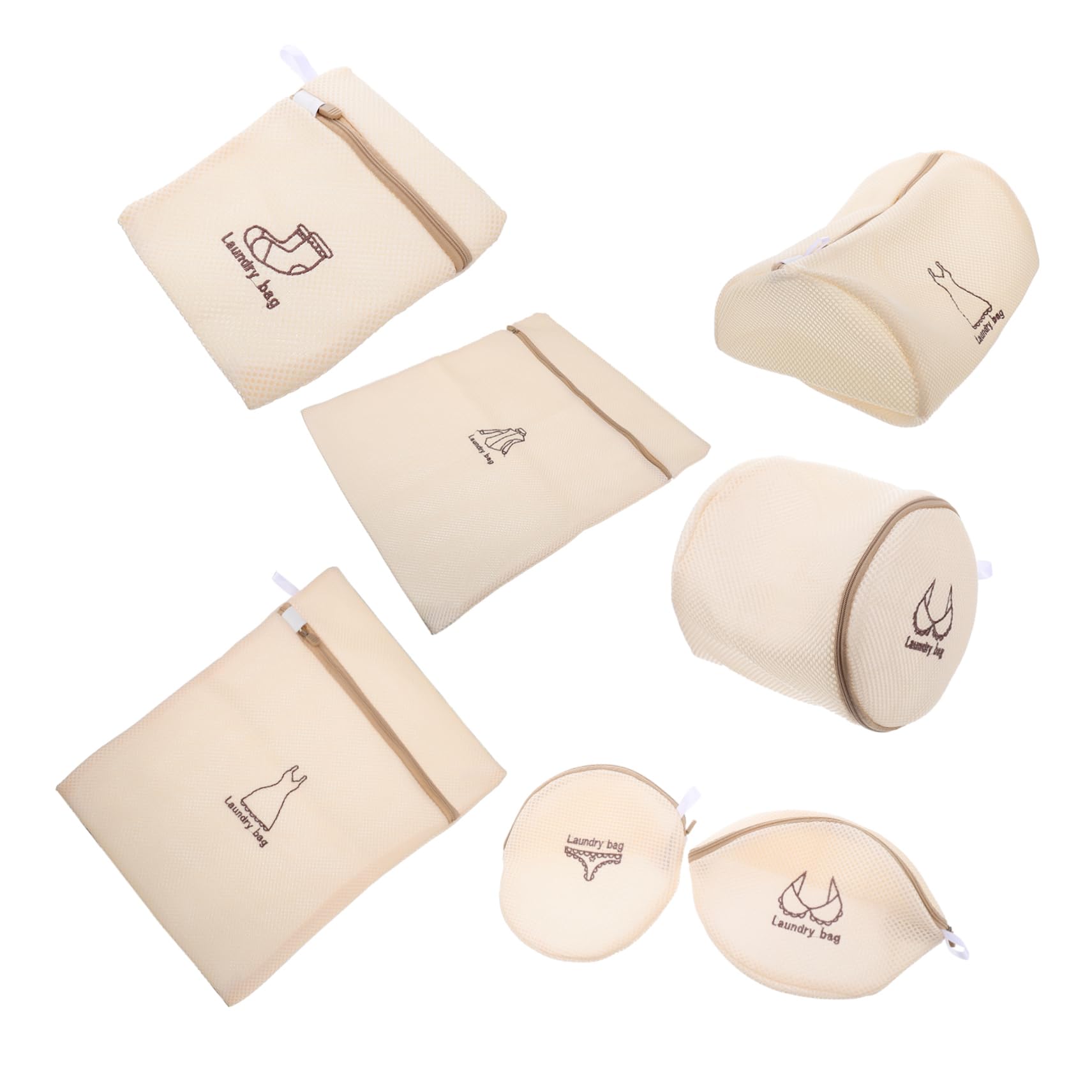 Trousse de toilette et filet à linge contre les vêtements abîmés