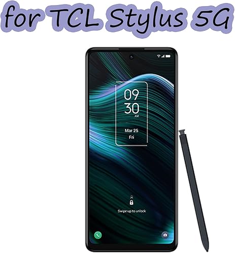 Miniatura 3 de Lápiz capacitivo para TCL Stylus 5G Pen repuesto para TCL Stylus 5G Stylus Pen T779W versión S Pen (negro lunar)