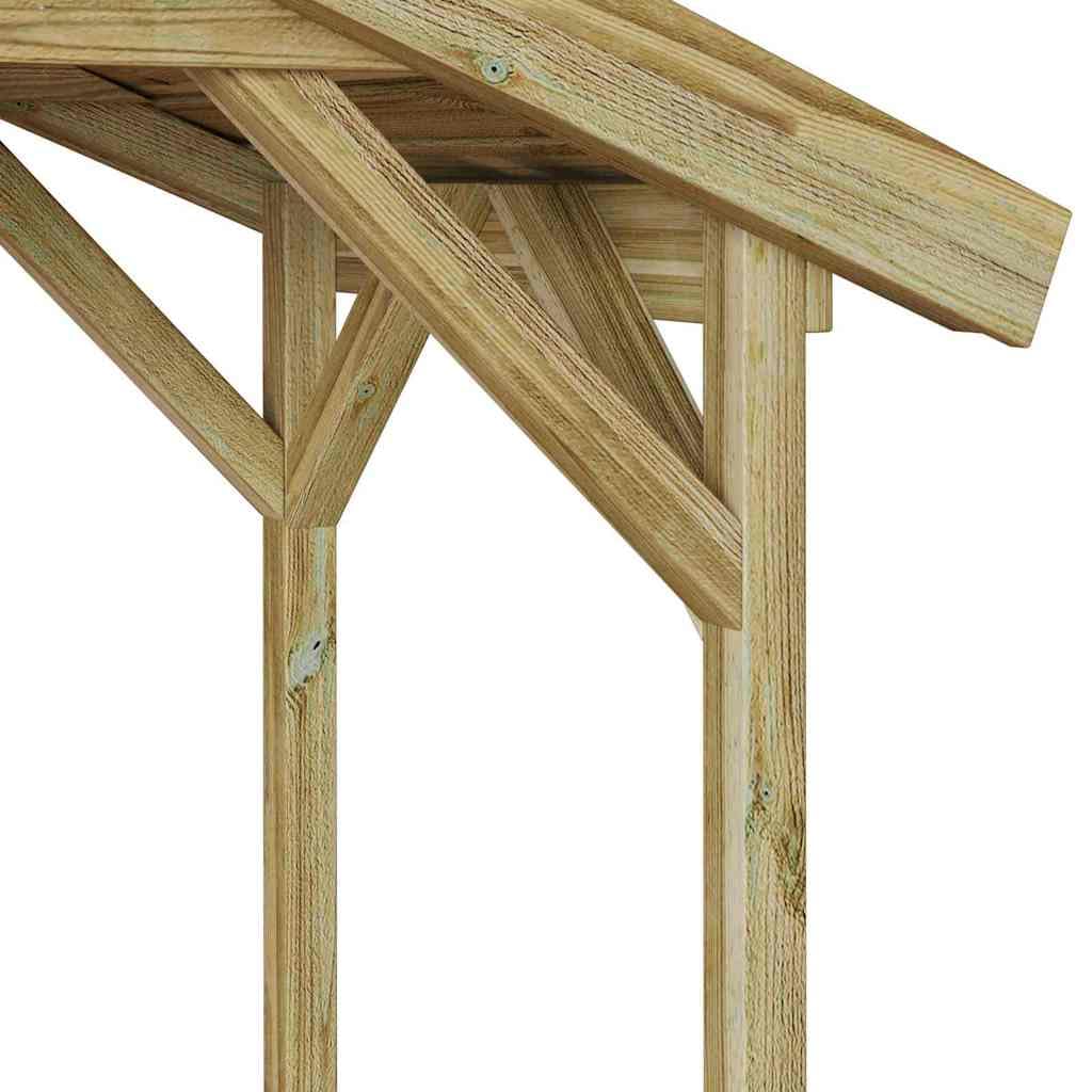 Domek do grillowania z impregnowanego drewna sosnowego, 133,5 x 63 x 200 cm, odporny na warunki atmosferyczne, szopa ogrodowa na taras i na zewnątrz, z miejscem do przechowywania i ochroną narzędzi i