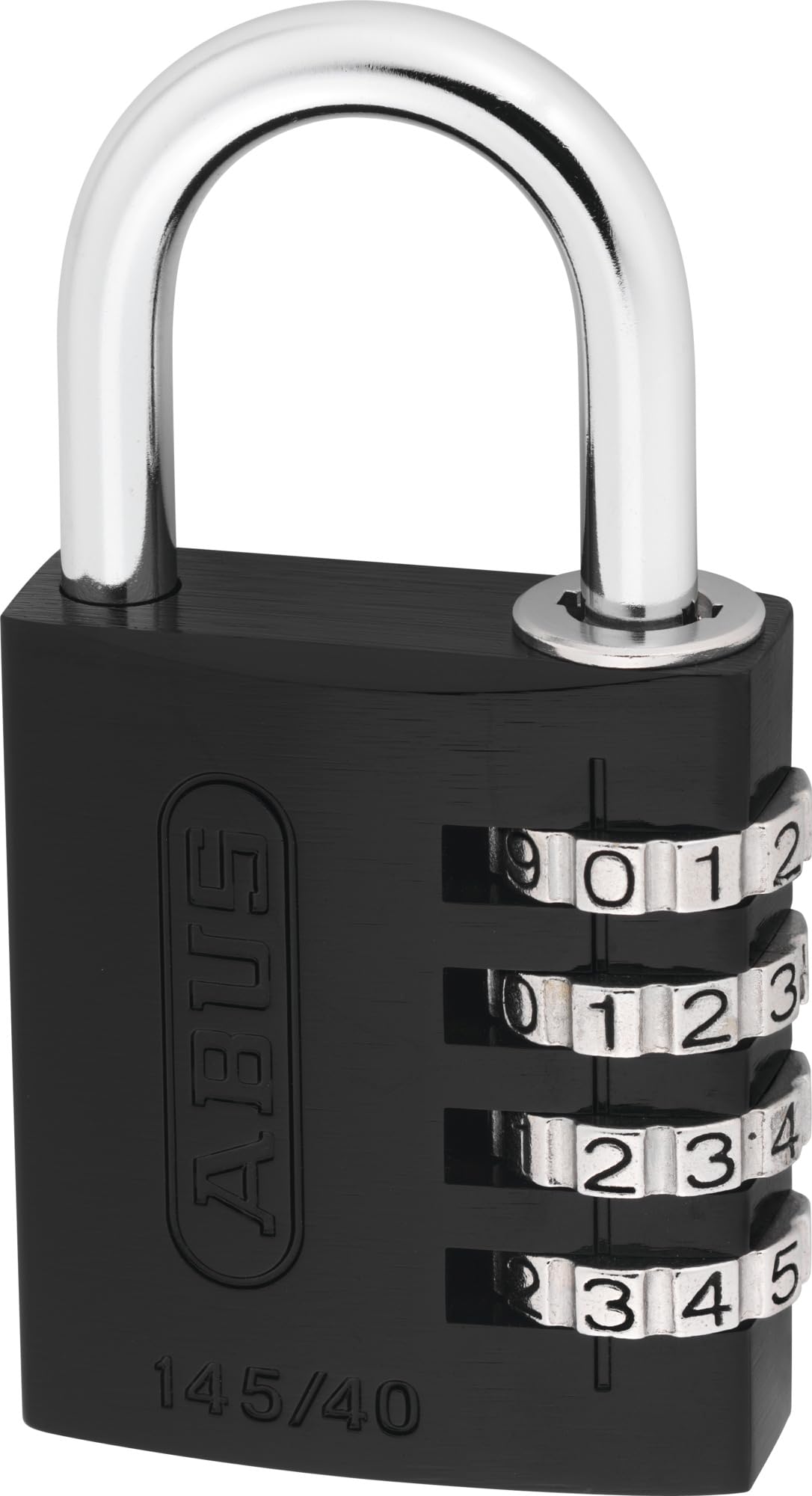 ABUS 34605 145/40 Combinazione Lucchetto, Nero