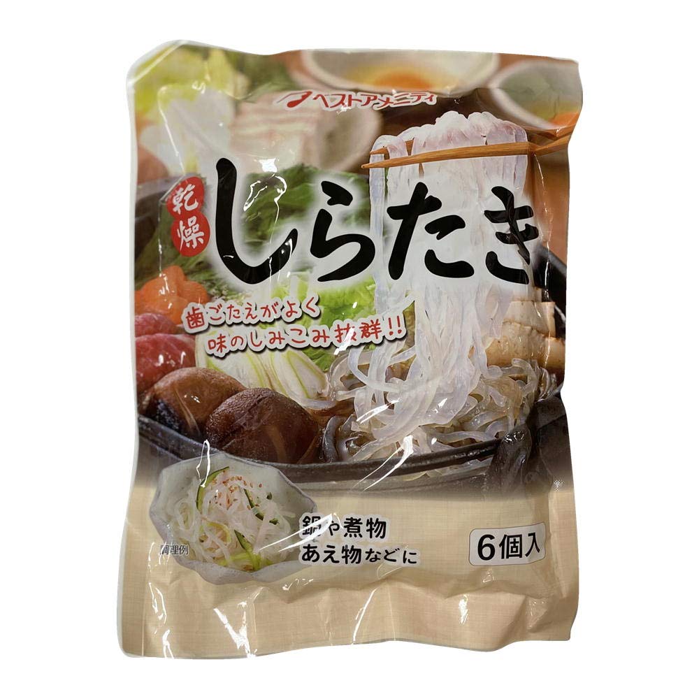Amazon | ベストアメニティ 乾燥しらたき150g(25g×6個) | オーサワ