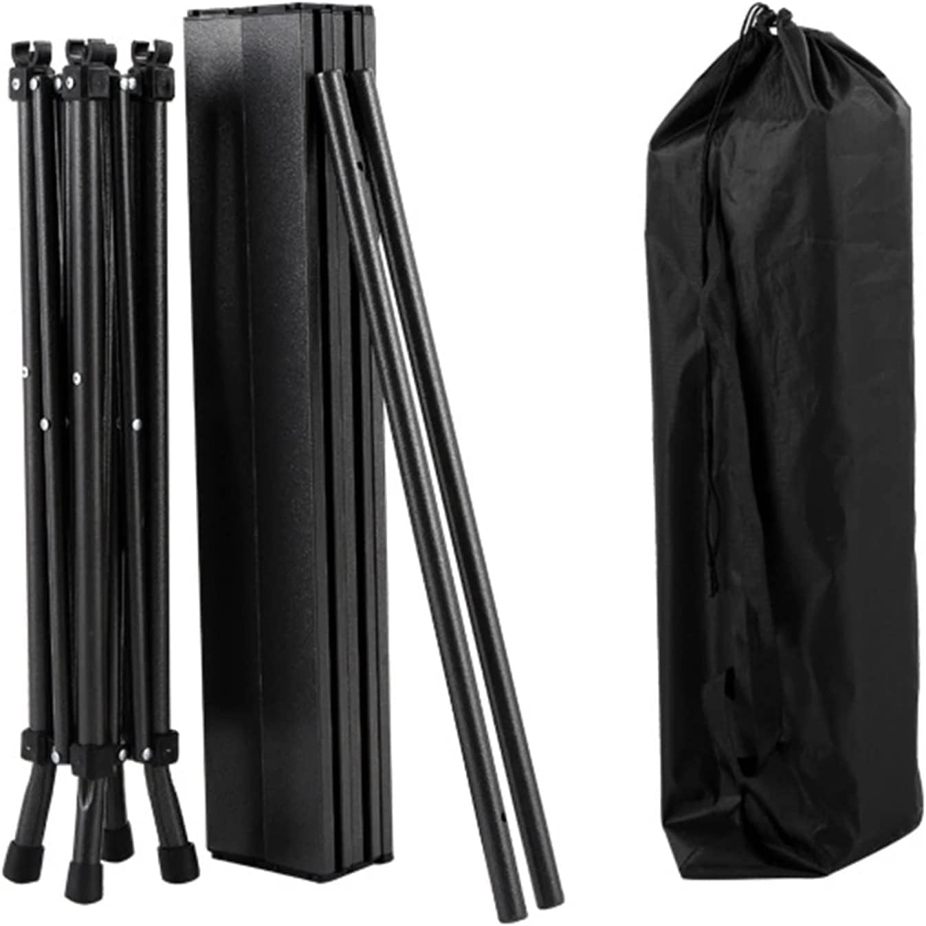 Foldable Table Indoor and Outdoor Use Folding Table, Compact & Lightweight Aluminum Alloy Picnic Table, Easy to Clean Camping Table Compact