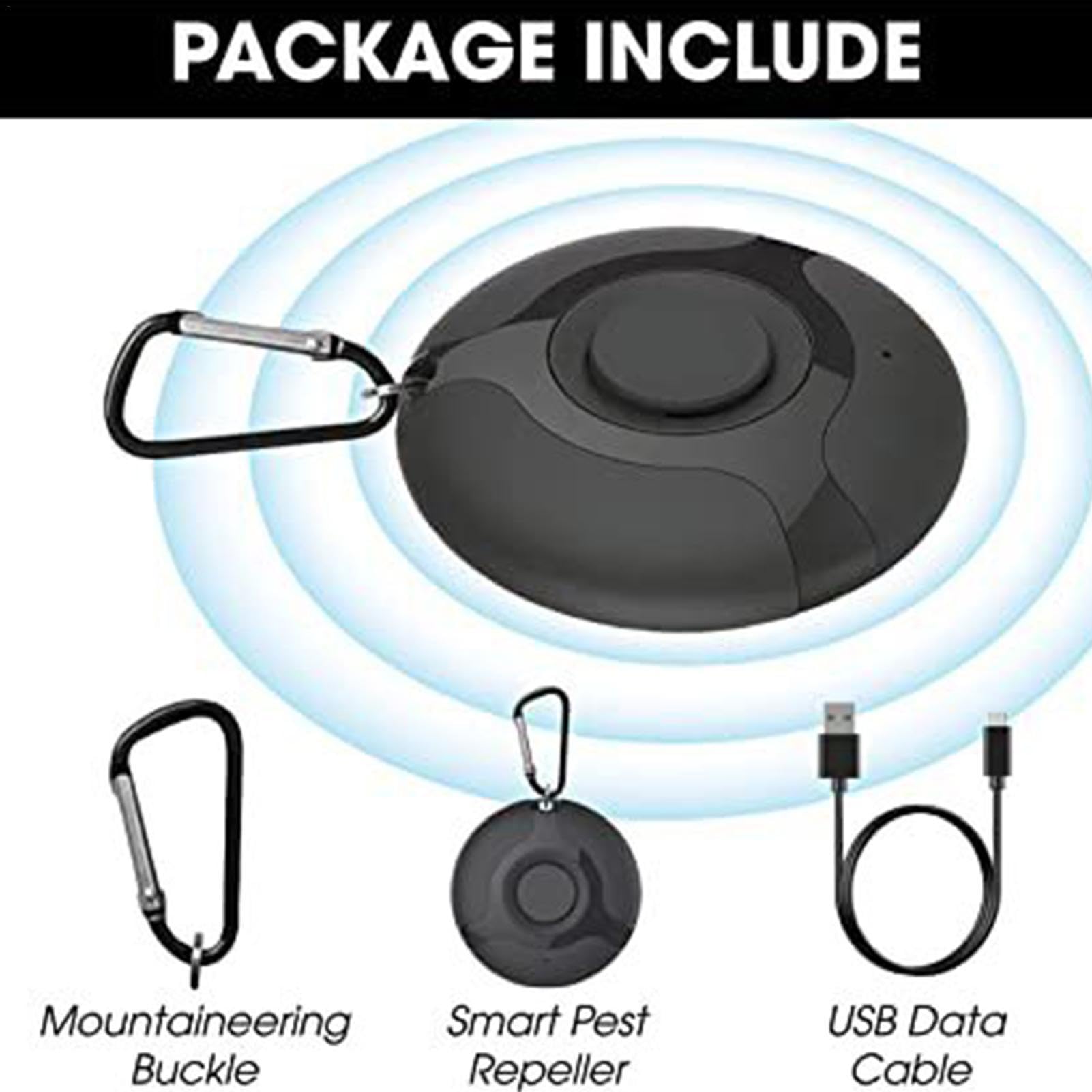 à puces - à ultrasons pour puces et tiques 5 V pour Chiens | pour moustiques d'extérieur 100 mAh, à ultrasons sans puces et tiques, Portable