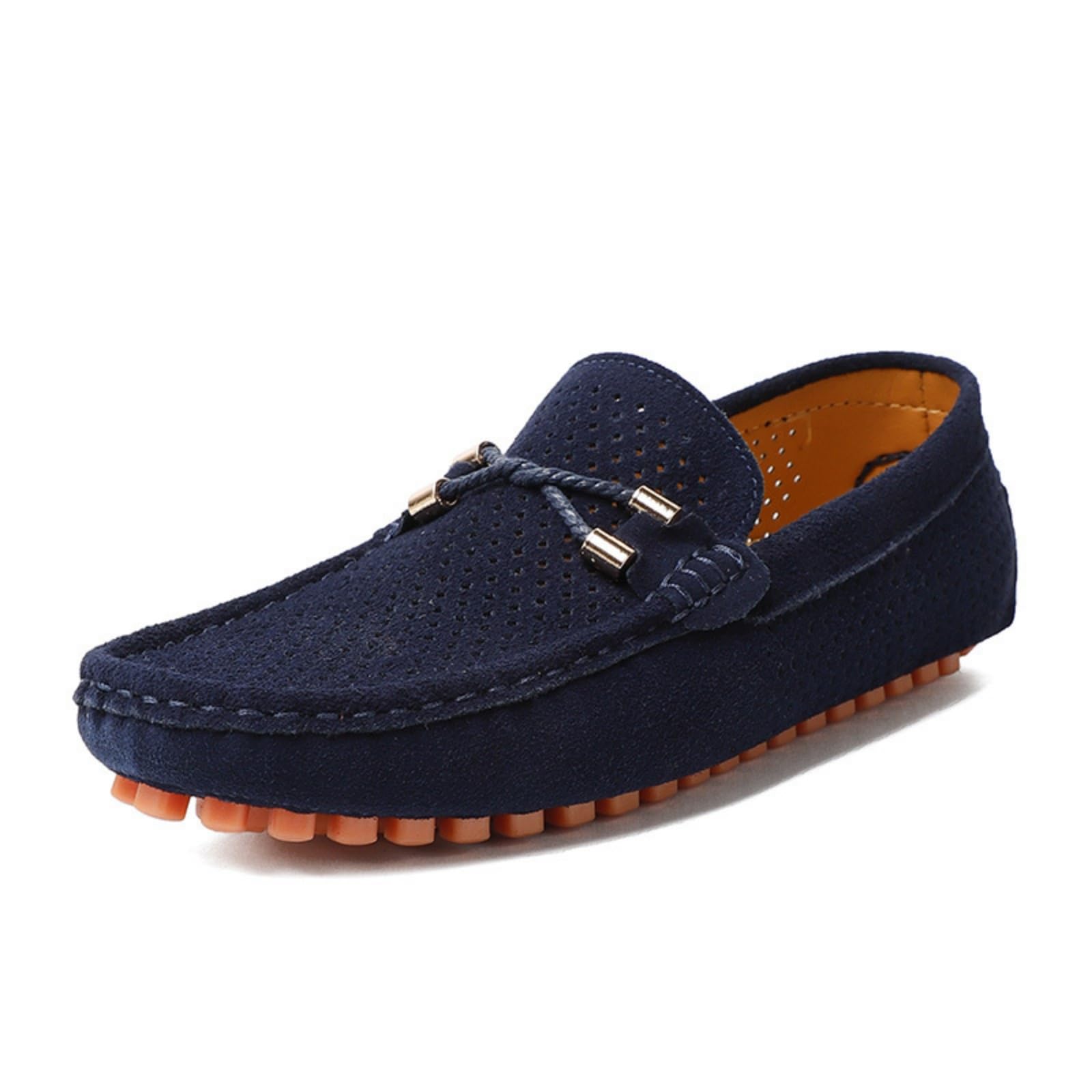 Chaussures en Cuir Respirant，Style Britannique, avec Semelle antidérapante en Caoutchouc, Convient à de Nombreuses Occasions
