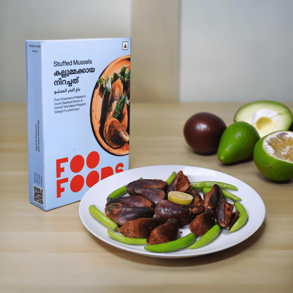 Foo Foods Ready To Fry Kallumakkaya Nirachathu I Stuffed Mussels |2 Pack Combo (5 Pieces ×2) | Sancks | Ready in 2 mins | Kerala Snacks | Sea food, Just Open and Fry (B0CR15F713) Amazon Price History, Amazon Price Tracker