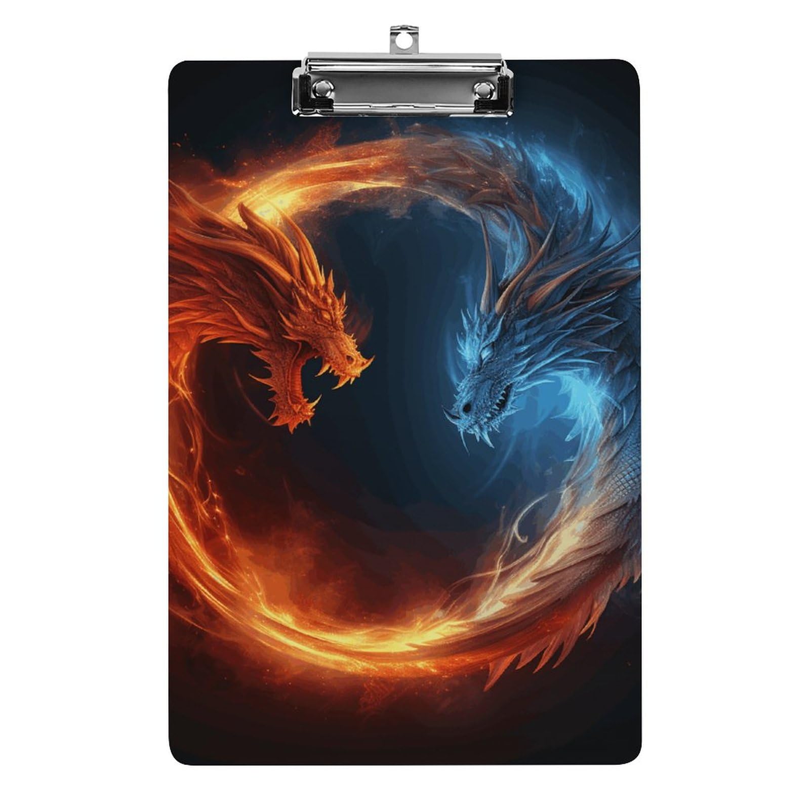 Porte-bloc décoratif en acrylique rigide de qualité supérieure design dragon - 8