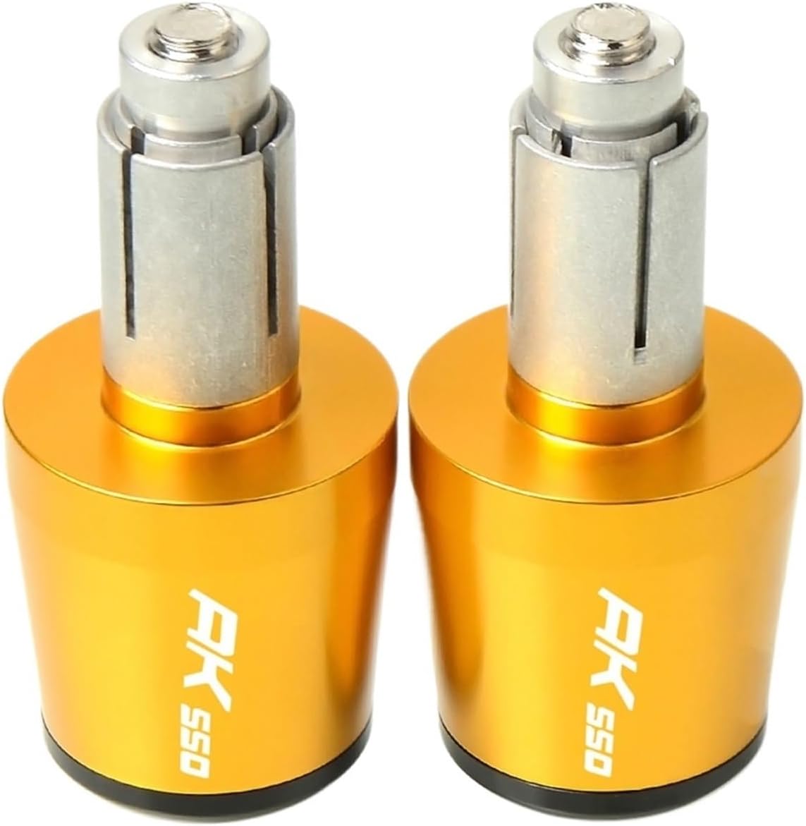 Motorcycles 7/8" Handle Bar Cap End Plugs CNC Handlebar Grips Handle Bar End Caps Compatible with Ya ma ha KYM CO AK550 AK 550 AK-550 2017-2018 Hand Grips