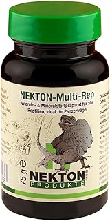 NEKTON-Multi-Rep | Futterergänzungsmittel für Reptilien, besonders ideal für Panzerträger (75g) product image