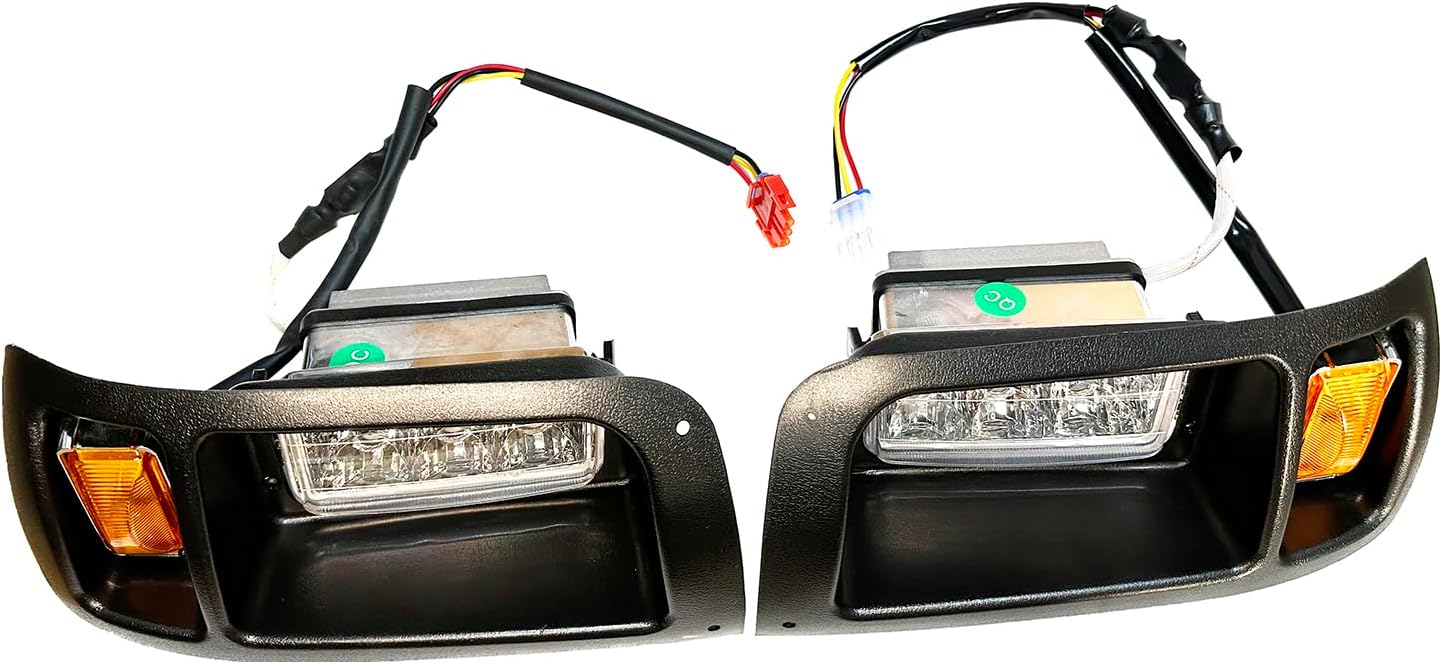Golf Cart Club Car DS LED Headlight replacement | Club Car DS LED Light Replacementfor DS 1993&UP Gas and Electric golf cart headlights