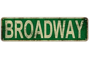 Broadway Tapestry Metal Tin Wall Art
