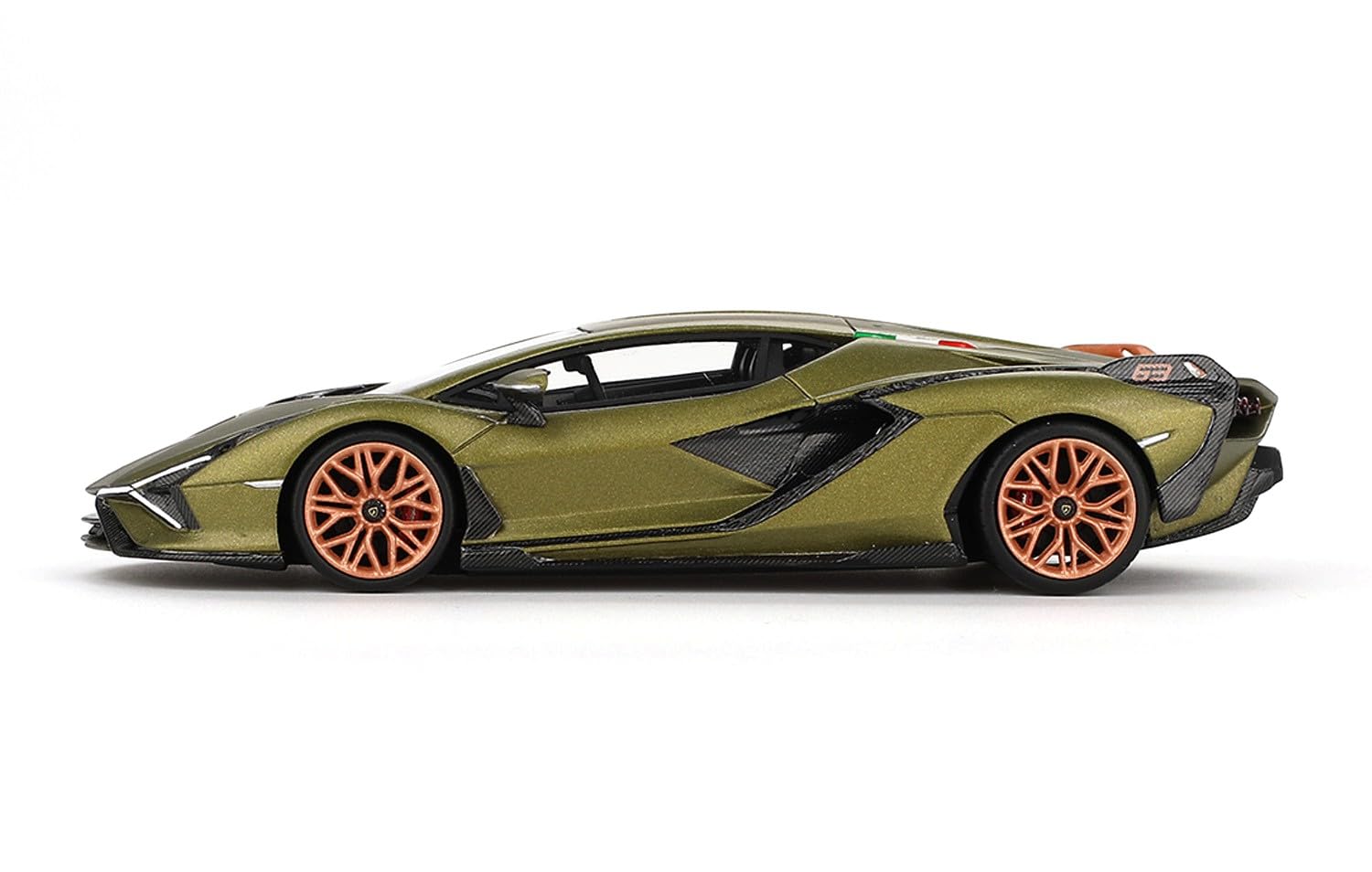 True Scale Miniatures TSM430829 Lamborghin. Sian FKP 37 Verde Gea Matt - scala 1/43 - auto in miniatura da collezione
