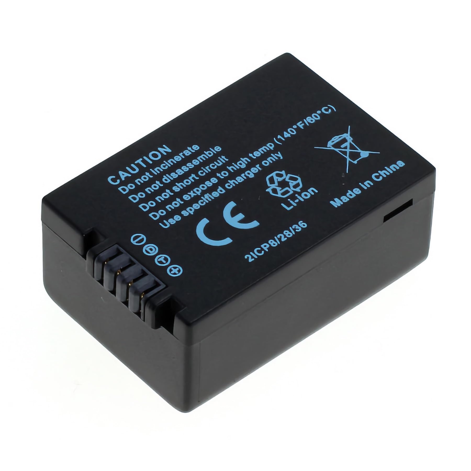 Replacement Battery for Panasonic Lumix DC-FZ82, FZ45, FZ48, FZ62