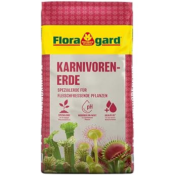 Floragard Special soil for carnivorous plants, 1 x 5 L, carnival soil, special soil for potting and repotting