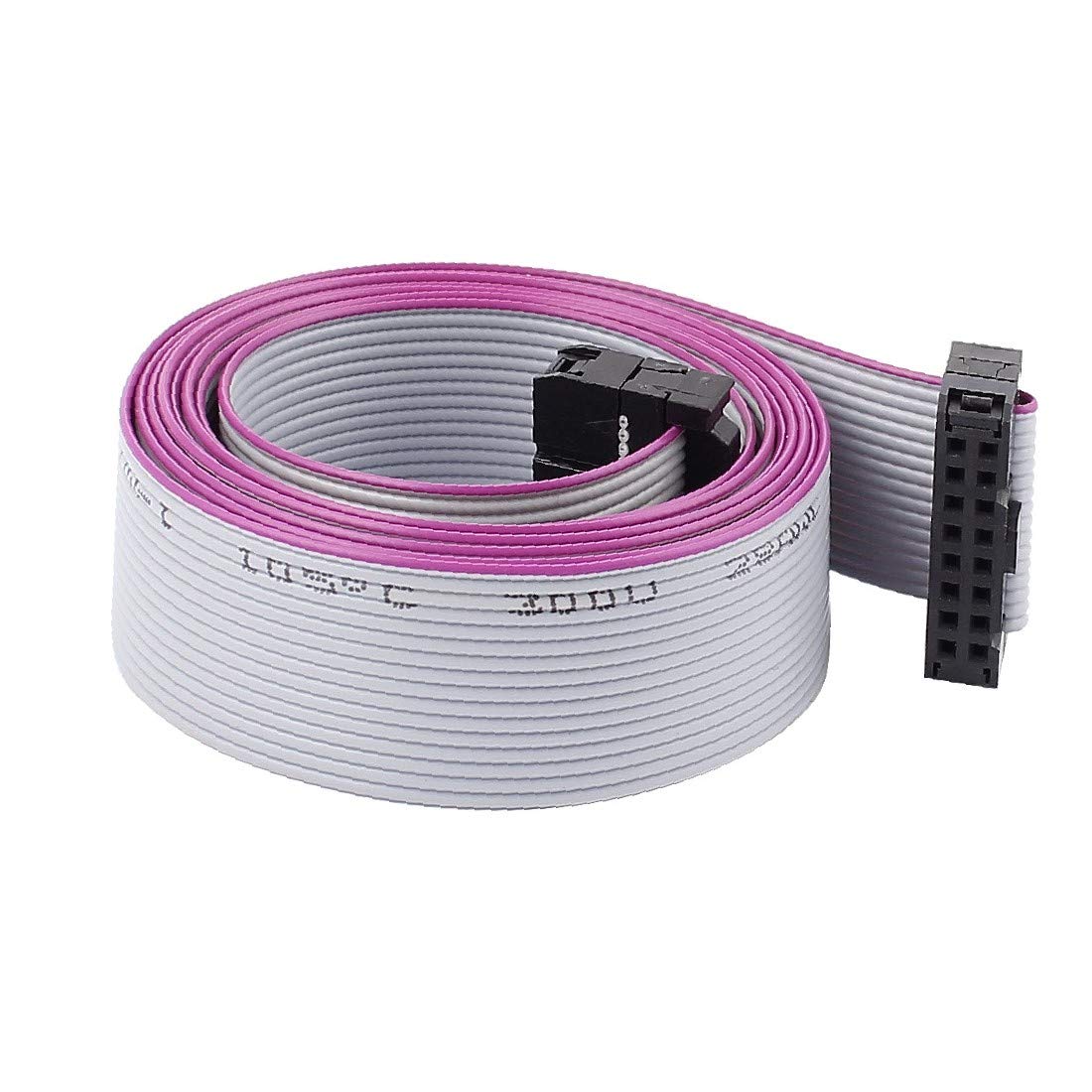 X-DREE 2.54mm Pitch IDC 16-Pin Dual Female Connector Motherboard f-lat Cable Wire (7e873054-a222-11e9-8d7c-4cedfbbbda4e)