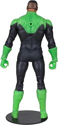 Miniatura 7 de McFarlane Toys - DC Multiverse 7IN - Linterna verde John Stewart (GITD), etiqueta dorada, exclusivo de Tienda