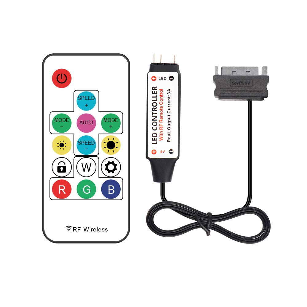 Buy Speclux Mini ARGB RF Controller Kit for Rainbow Fans, PC Rainbow
