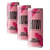 MIWI Kombucha sin azúcar (Wild Berries, 1 lata) (Paquete de 3)