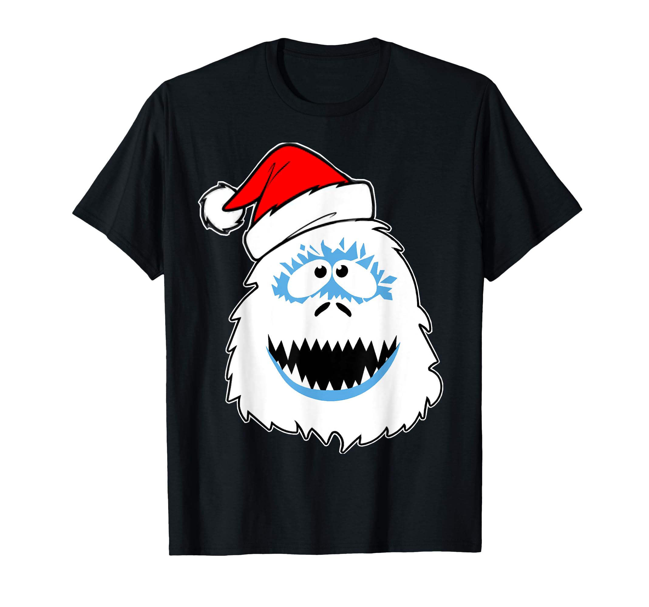 Retro Vintage Classic ChristmasFunny Xmas Abominable Snowman Bigfoot Yeti Retro Christmas T-ShirtOEKO-TEX STANDARD 100