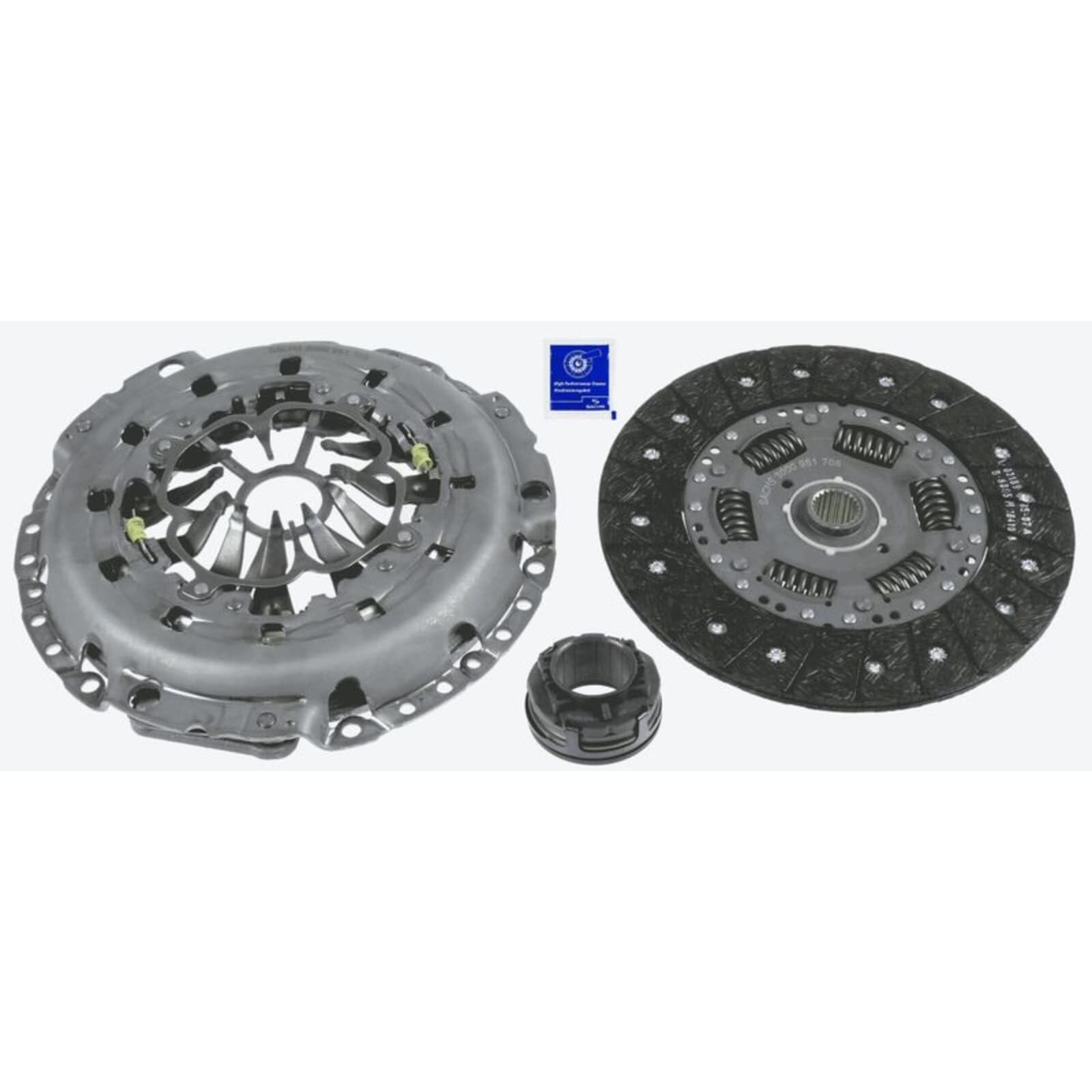 SACHS 2290 601 065 Kompletny zestaw sprzęgła z dociskiem sprzęgła z dwumasowym kołem zamachowym ze śrubami koła zamachowego z tarczą sprzęgła z łożyskiem oporowym