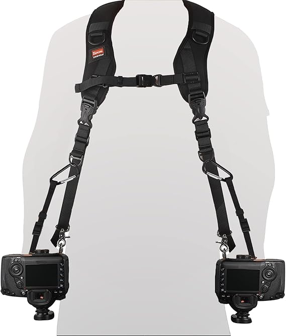 ztowoto Camera Strap Double Shoulder Camera Strap Harness