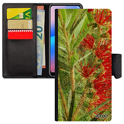 Pochette Samsung A52S florale vert pour éviter les rayures
