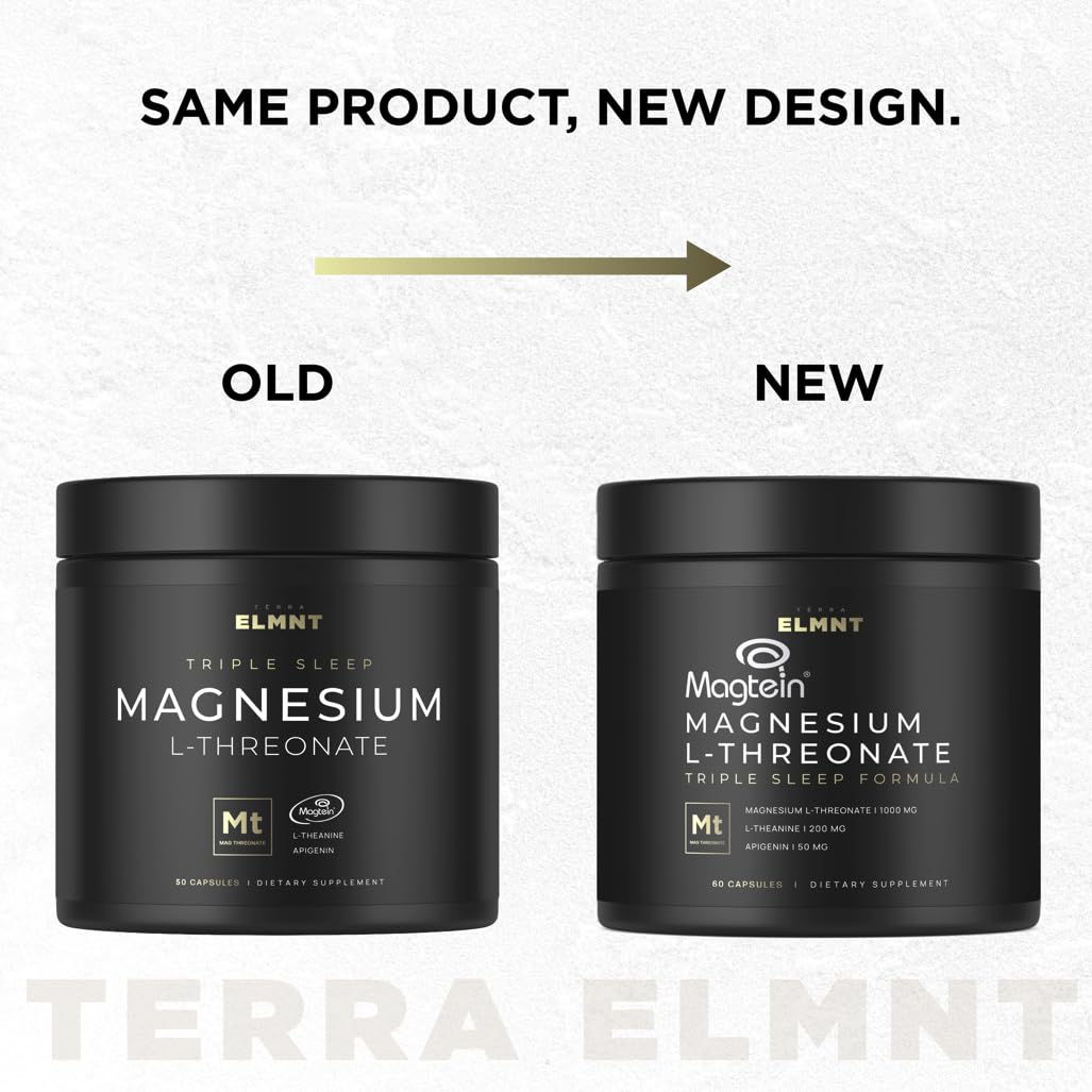 Amazon.com: Triple Sleep Magnesium L-Threonate w. Apigenin