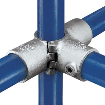 A35-8 Split Three Socket Cross Fitting, 1 1/2"