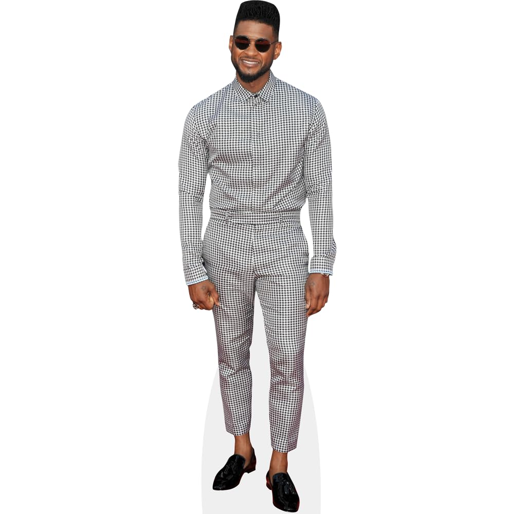 Celebrity Cutouts Mini Size Cutout Usher (Bw Outfit)