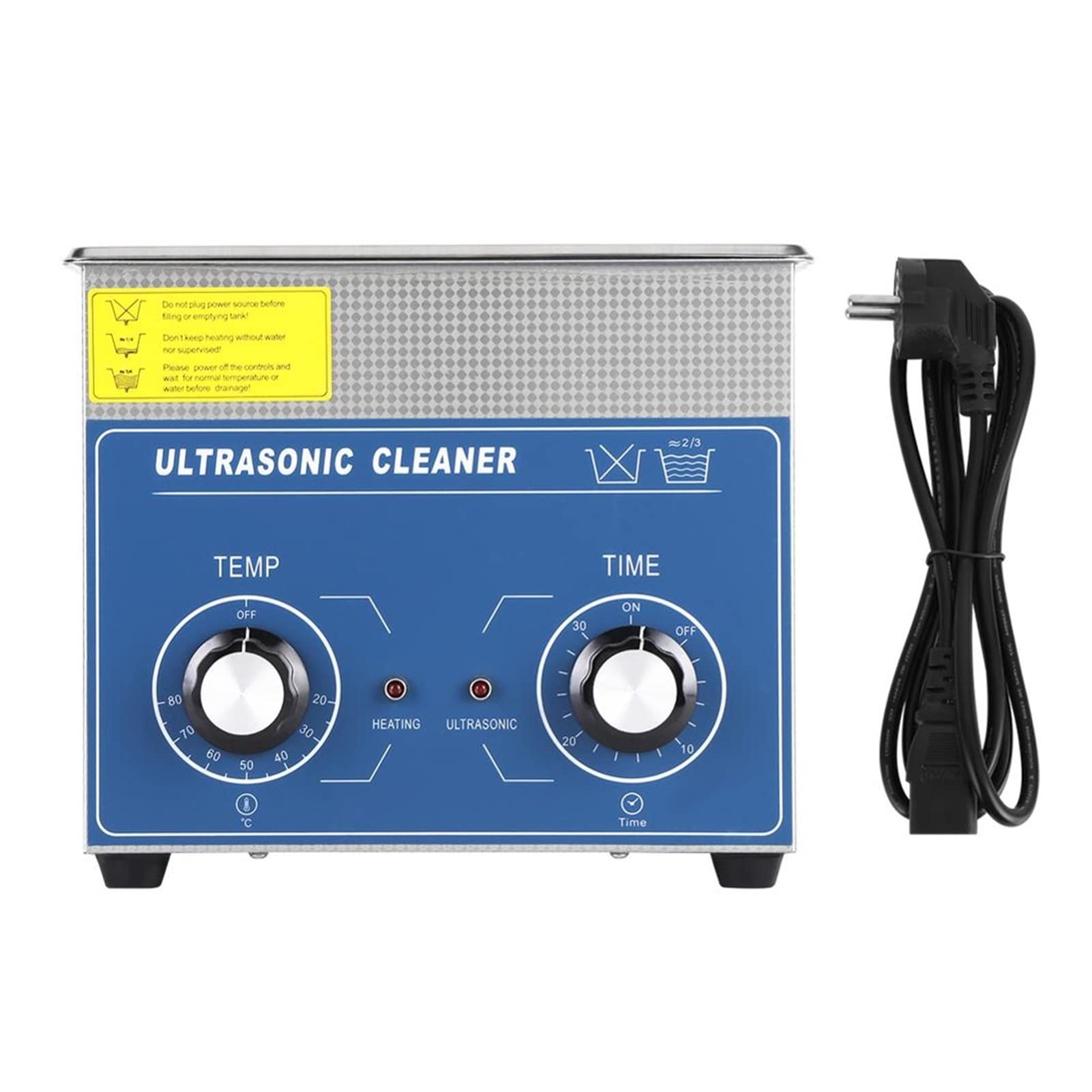 Urządzenie do czyszczenia ultradźwiękowego 19L Ultradźwiękowe szklanki biżuterii Ultrasound Cleaning Maszyna podgrzewana Tymming Ultrasonic Cleaner