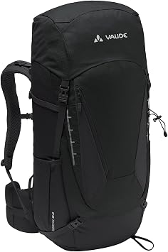 VAUDE Asymmetric 42+8 Trekking Backpack - Black