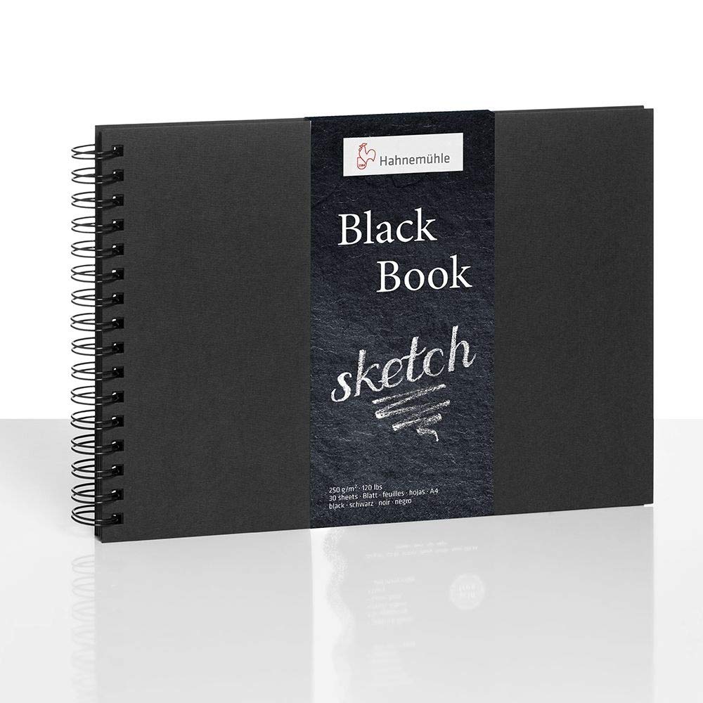 Black book 30 feuilles a4 250 g de papier noir