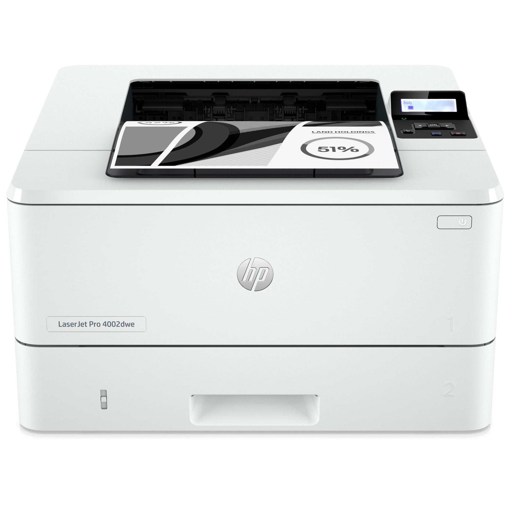 stampa laser jet pro 4002dwe bianco con connessioni USB e WiFi